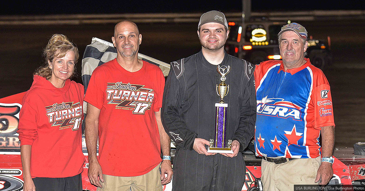 Shadren Turner won the USRA B-Mod main event.