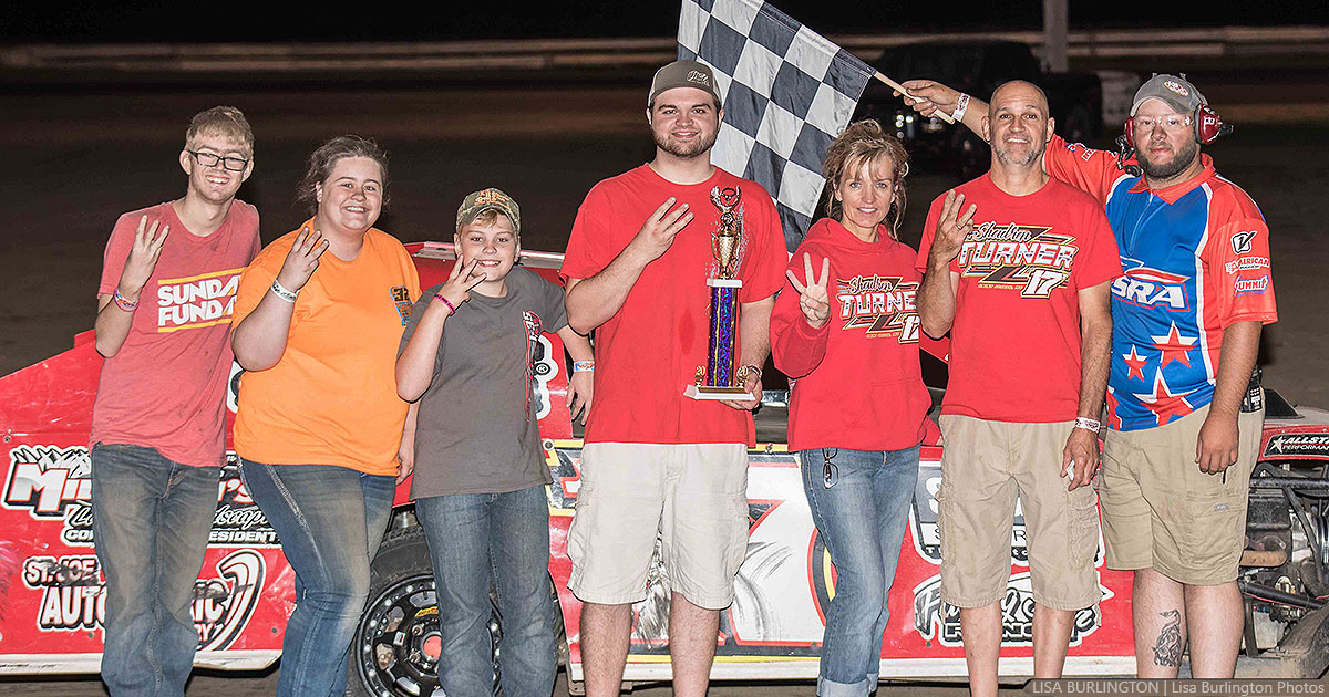 Shadren Turner won the USRA B-Mod main event.