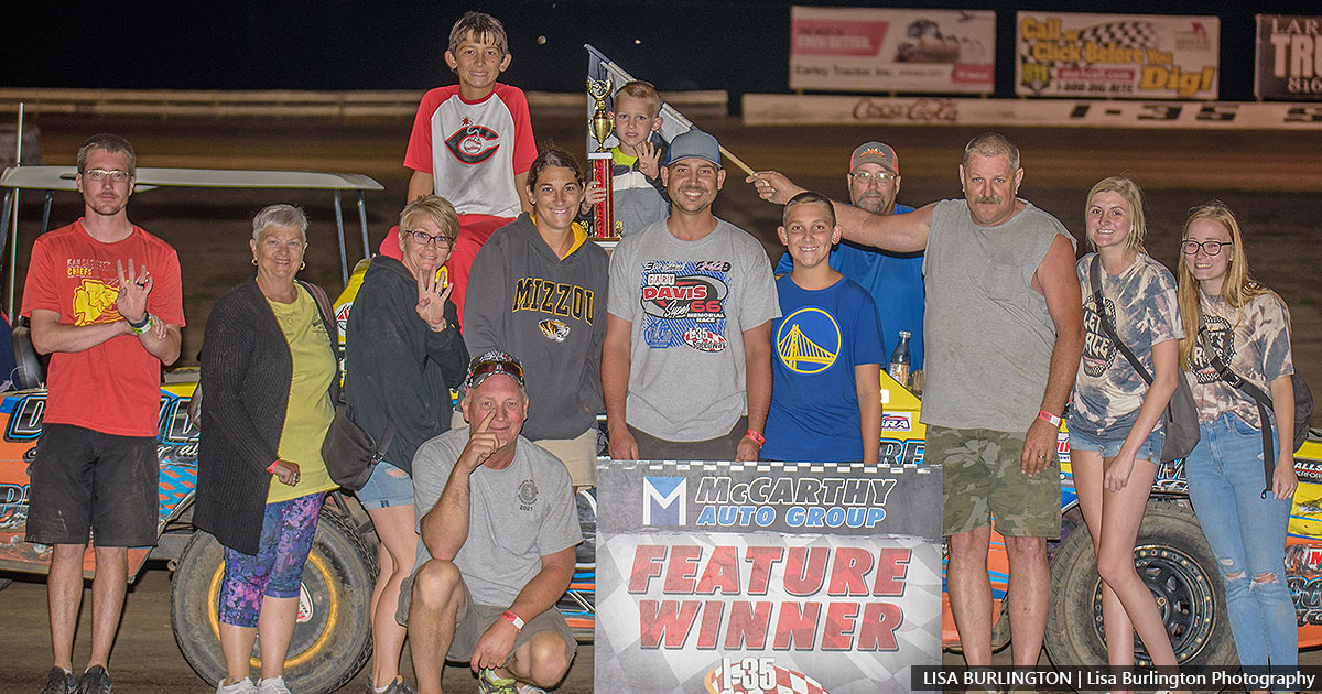 Jeff Dixon won the Medieval USRA Stock Car main event.
