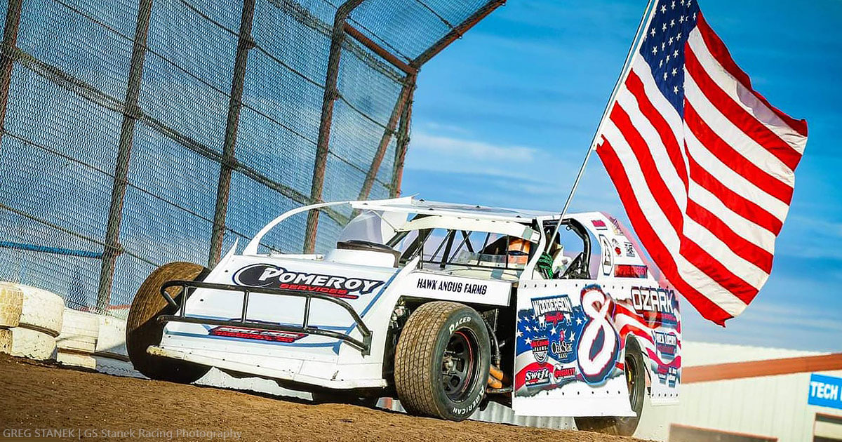 Dillon McCowan is the Summit USRA Weekly Racing Series national and rookie points leader in the USRA Modified division.