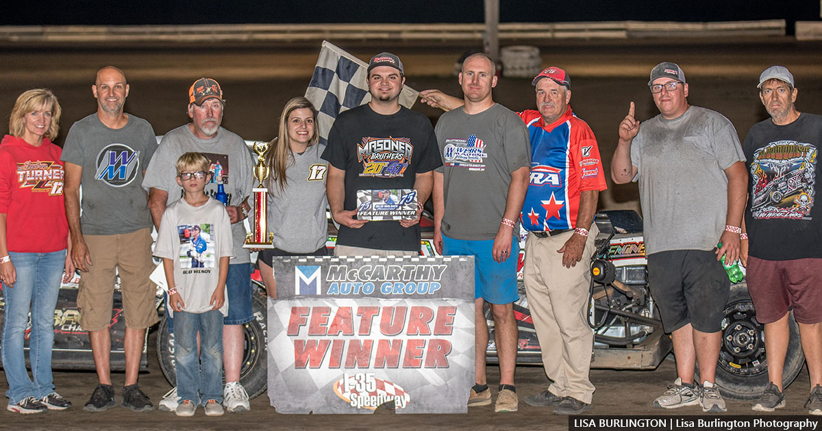 Shadren Turner won the USRA B-Mod main event.