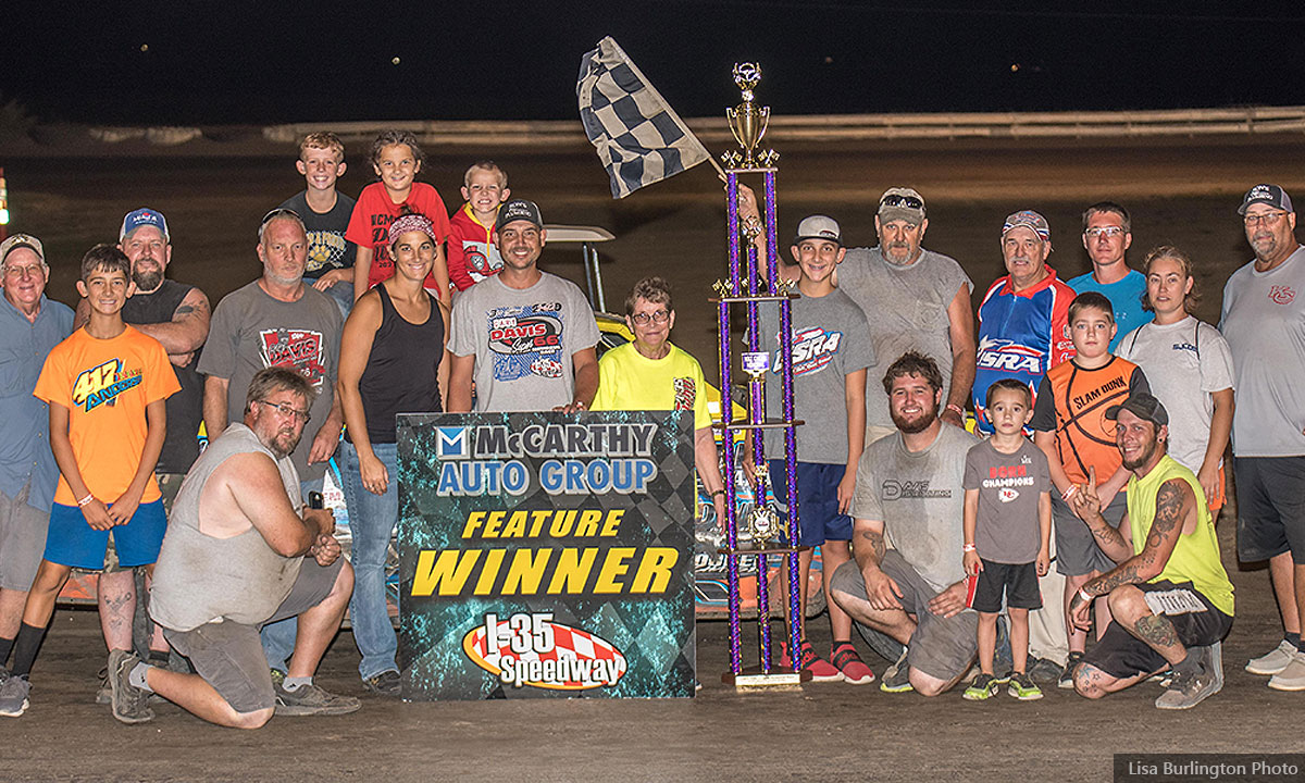 Jeff Dixon won the Medieval USRA Stock Car main event.