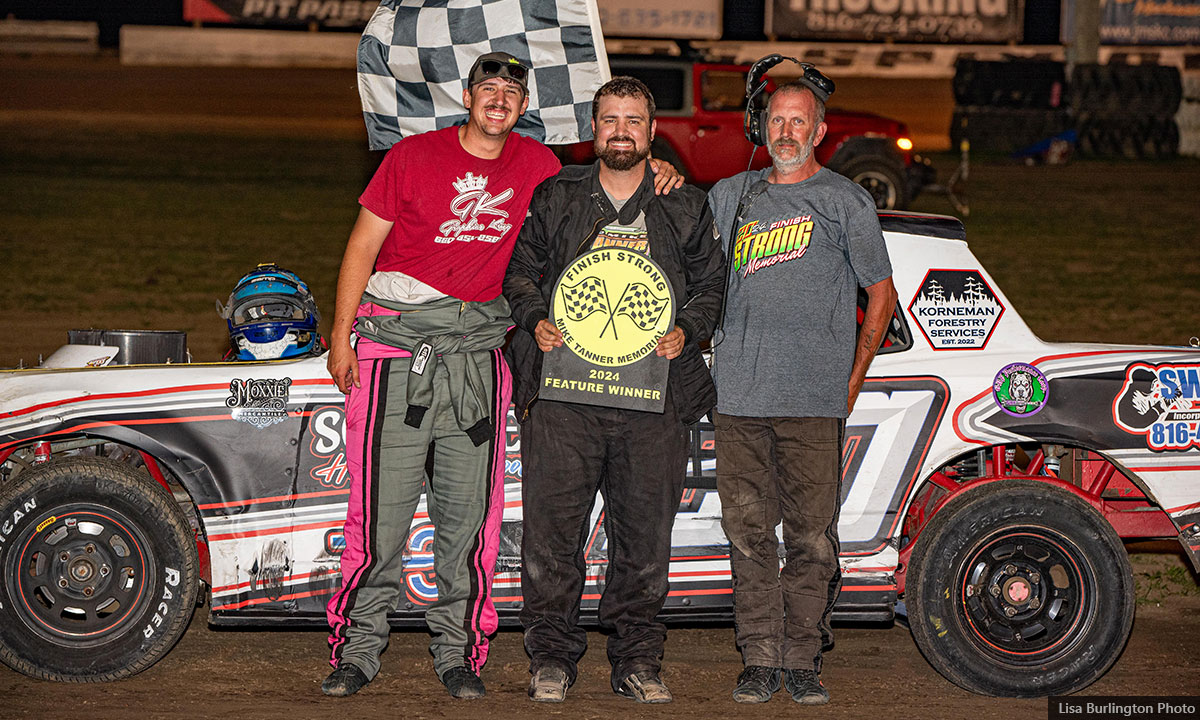 Kristchon Hisel won the USRA Stock Car main event.
