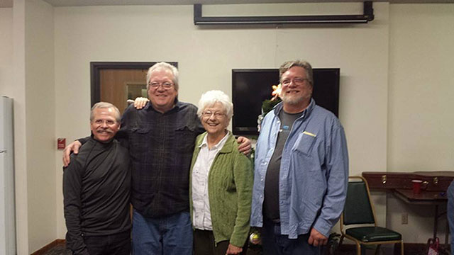 Von, Buz, Dixie and Carl Kaster