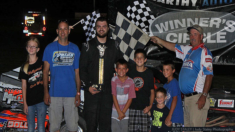 Shadren Turner won the Out-Pace USRA B-Mod feature.